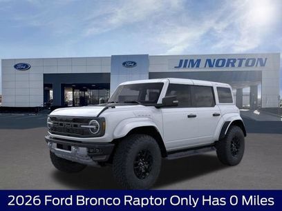 New 2026 Ford Bronco Raptor