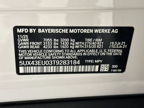 New 2026 BMW X5 xDrive50e w/ Parking Assistance Package image 20