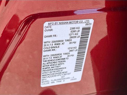 Used 2023 Nissan Murano Platinum w/ Cargo Package AWD/4WD image 32
