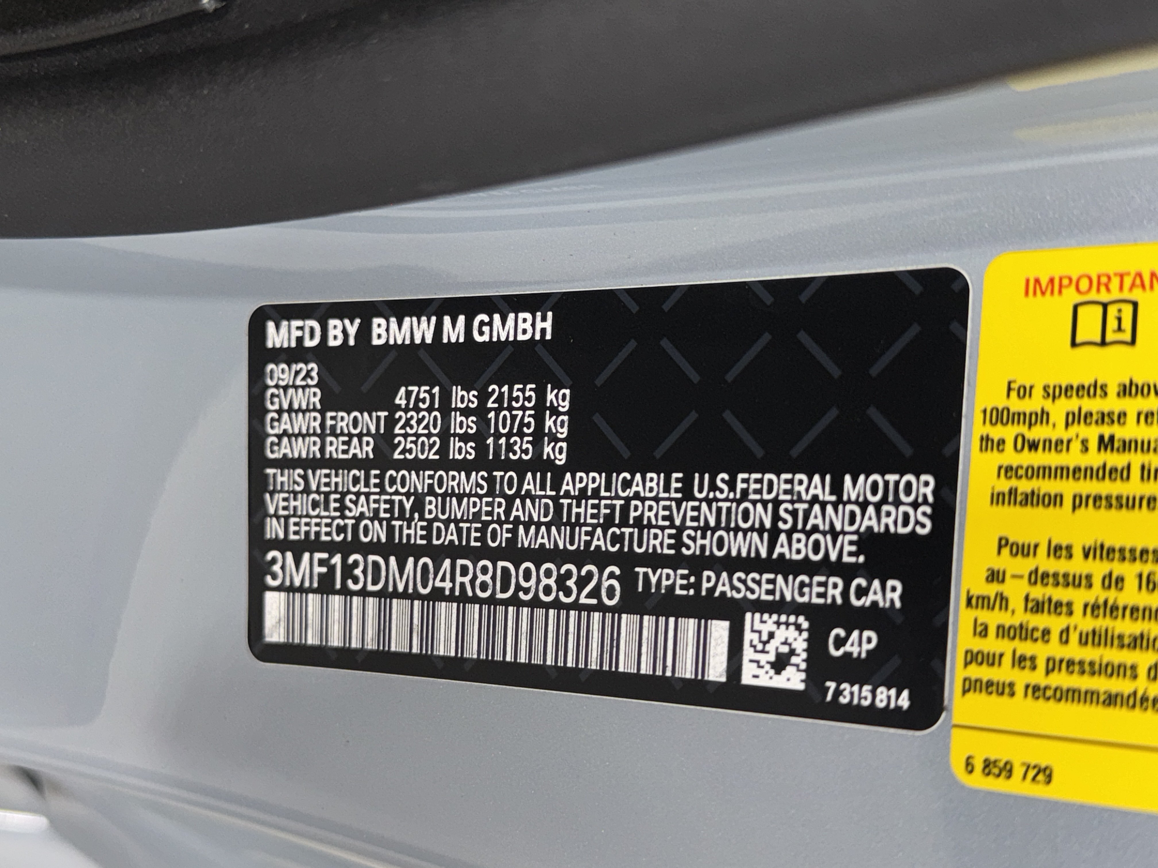 Used 2024 BMW M2 w/ Lighting Package RWD image 34