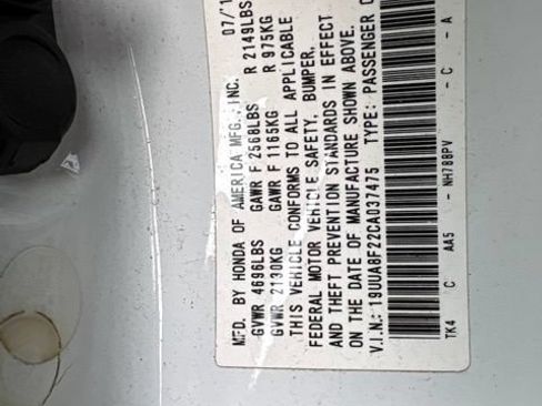 Used 2012 Acura TL FWD image 4