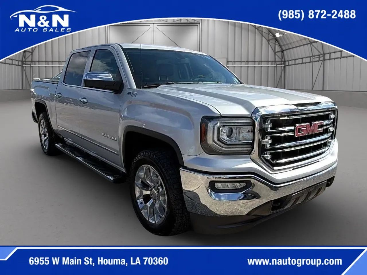 Used 2017 GMC Sierra 1500 SLT w/ SLT Premium Package AWD/4WD image 7