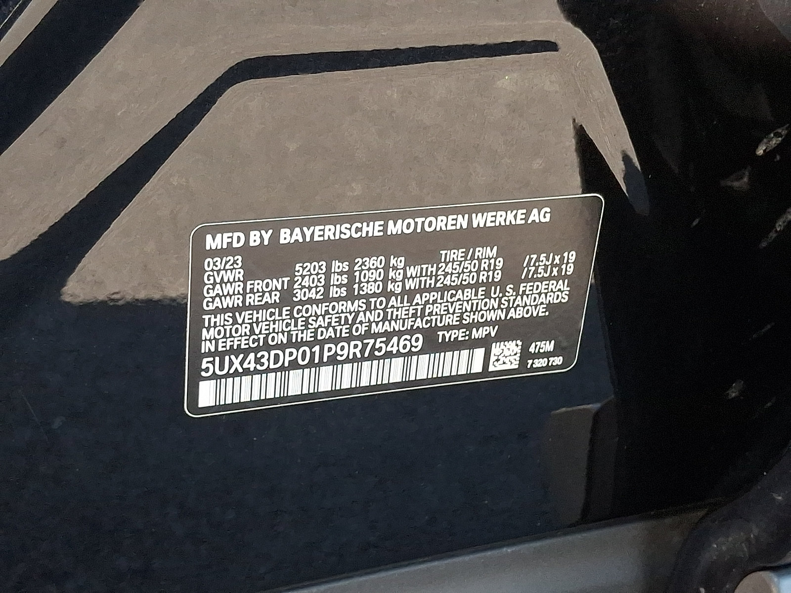 Used 2023 BMW X3 sDrive30i w/ Convenience Package RWD image 25