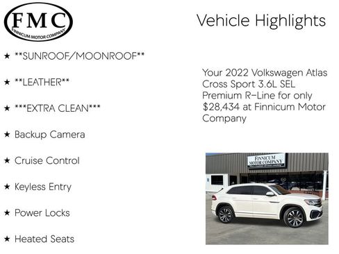 Used 2022 Volkswagen Atlas Cross Sport SEL Premium R-Line image 5