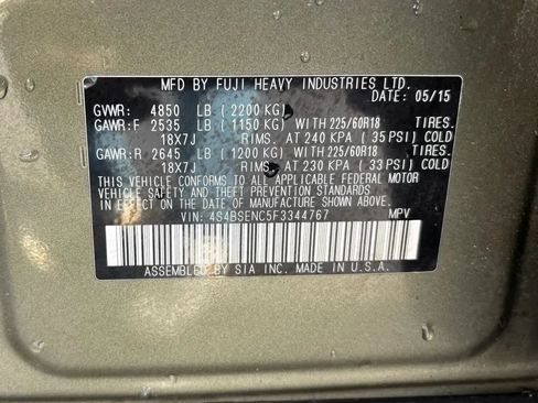 Used 2015 Subaru Outback 3.6R Limited AWD/4WD image 27