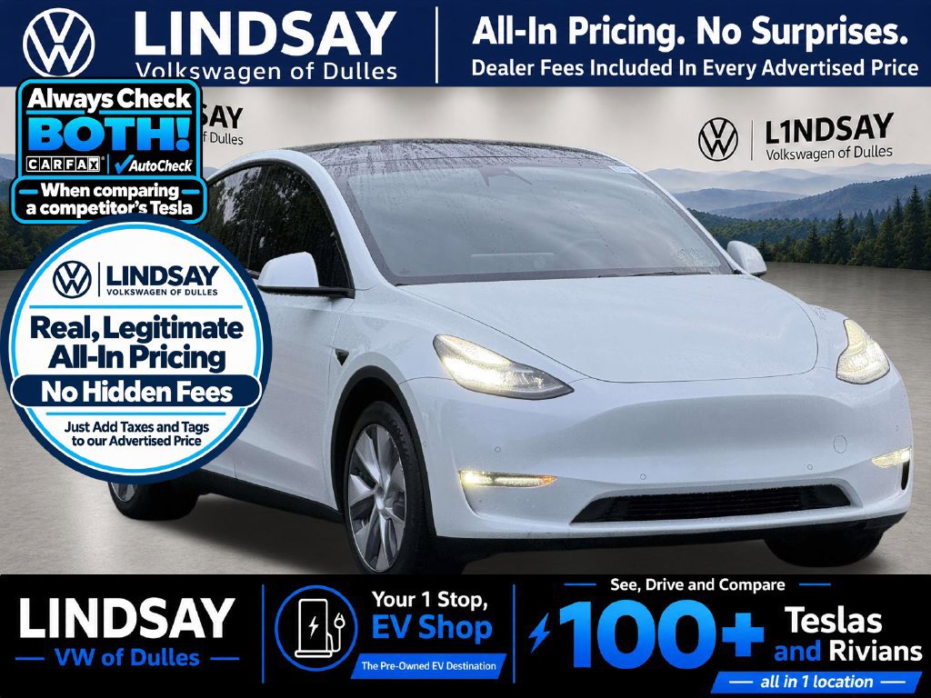 Used 2020 Tesla Model Y Long Range AWD/4WD image 1