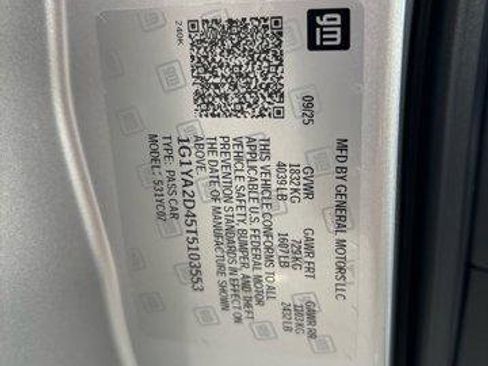 Used 2026 Chevrolet Corvette Stingray Coupe w/ Z51 Performance Package image 26