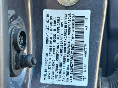 Used 2016 Honda Civic LX image 28