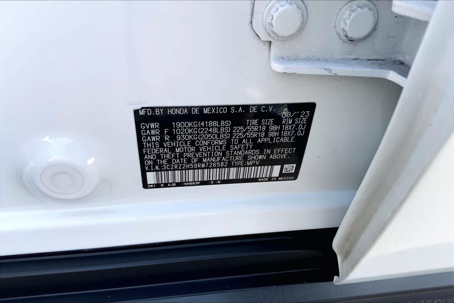 Used 2024 Honda HR-V Sport image 36