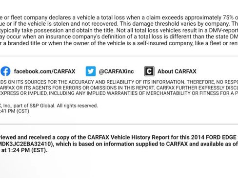 Used 2014 Ford Edge SEL w/ Equipment Group 204A image 59