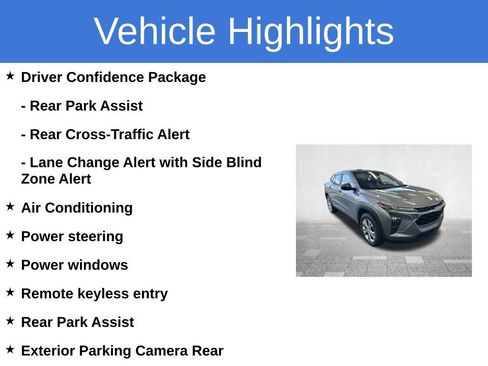 Used 2025 Chevrolet Trax LS w/ Driver Confidence Package FWD image 3