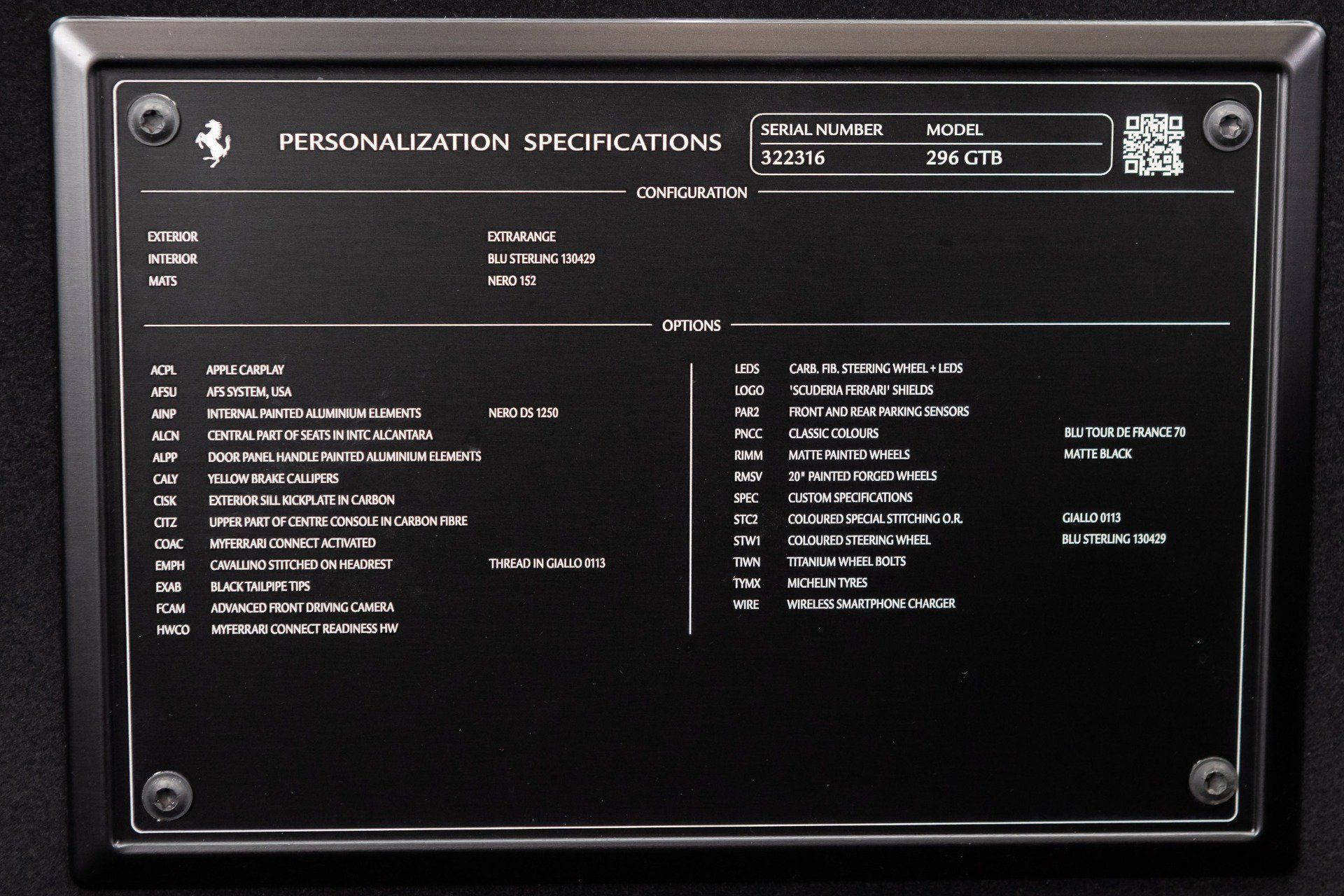 Certified 2025 Ferrari 296 GTB RWD image 91