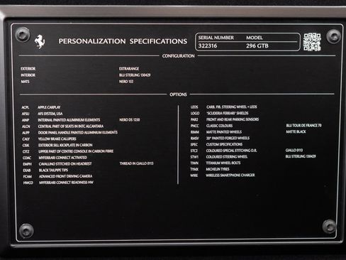 Used 2025 Ferrari 296 GTB image 91