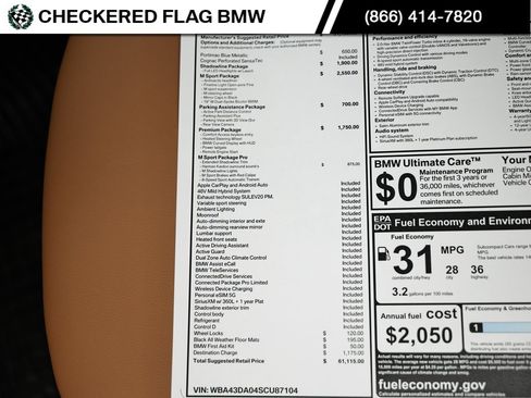 Used 2025 BMW 430i 430i w/ M Sport Package image 38