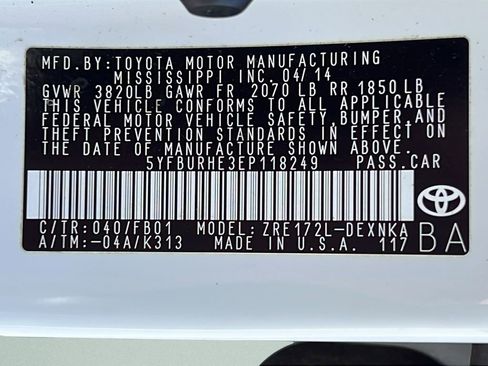 Used 2014 Toyota Corolla LE w/ Driver Convenience Package FWD image 23