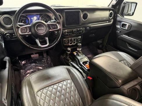 Used 2021 Jeep Wrangler Unlimited Sahara w/ Uconnect 4C Nav & Sound Group AWD/4WD image 7