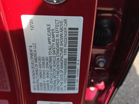 New 2025 Honda Accord SE image 34