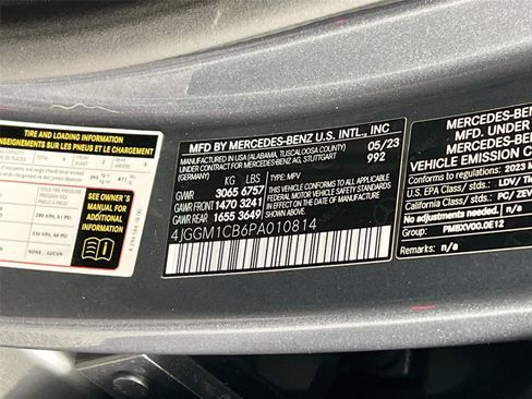 Certified 2023 Mercedes-Benz EQE 350+ 4MATIC SUV image 25