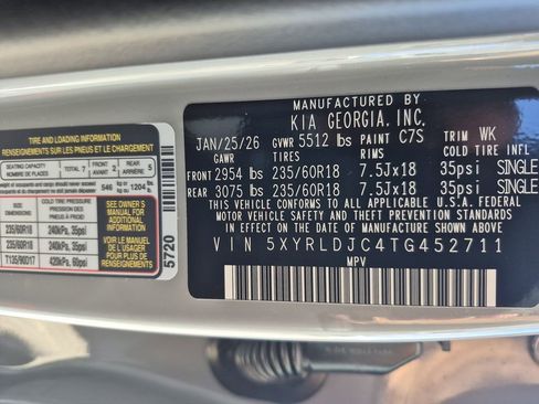 New 2026 Kia Sorento S AWD/4WD image 26
