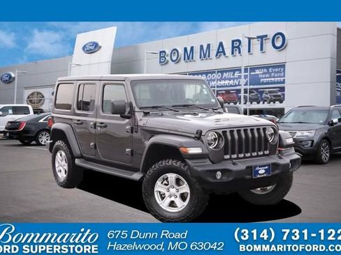 Used 2022 Jeep Wrangler Unlimited Sport image 1