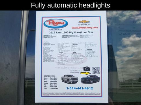 Used 2019 RAM 1500 Big Horn image 12