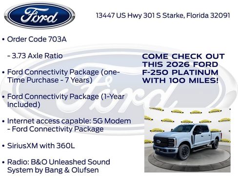 New 2026 Ford F250 Platinum AWD/4WD image 25