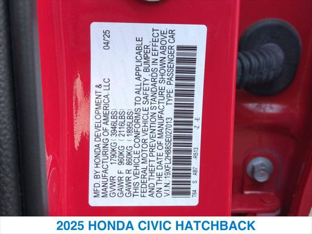 Certified 2025 Honda Civic Sport image 26