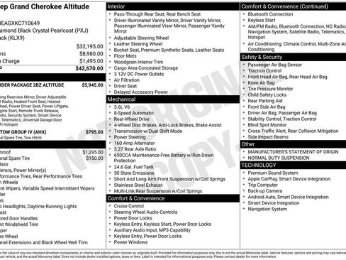 Used 2019 Jeep Grand Cherokee Altitude image 10