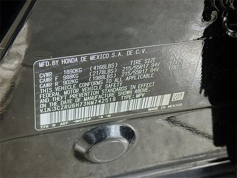 Certified 2022 Honda HR-V EX-L image 32