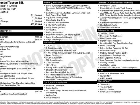 New 2026 Hyundai Tucson SEL AWD/4WD image 4