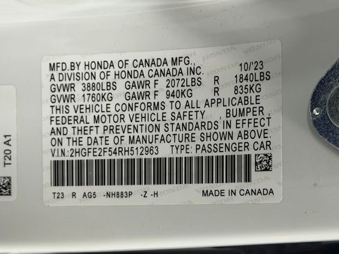 Used 2024 Honda Civic Sport image 25