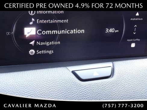 Certified 2025 MAZDA CX-70 Plug-In Hybrid w/ Premium Pkg AWD/4WD image 34