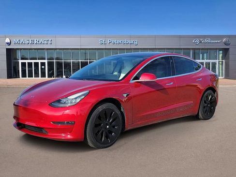 Used 2018 Tesla Model 3 Long Range AWD/4WD image 2