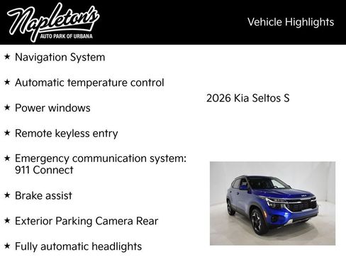 New 2026 Kia Seltos S image 15