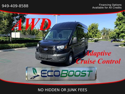 Used 2023 Ford Transit 250 148 High Roof AWD w/ Load Area Protection Package image 1