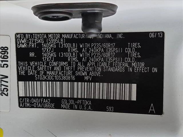 Used 2013 Toyota Sienna L FWD image 24