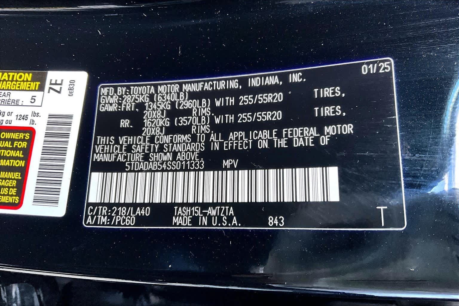 Used 2025 Toyota Grand Highlander AWD Hybrid image 33