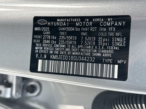 Used 2025 Hyundai Tucson Limited AWD/4WD image 35