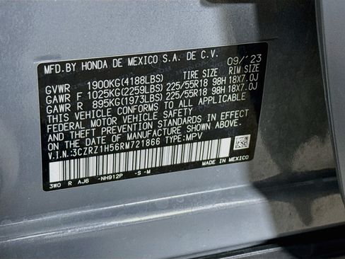 Used 2024 Honda HR-V Sport image 36