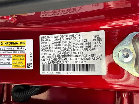 Certified 2023 Honda CR-V Sport Touring image 35