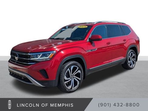 Used 2021 Volkswagen Atlas SEL Premium AWD/4WD image 1