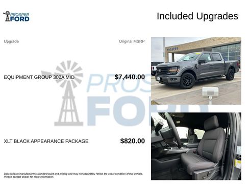 New 2025 Ford F150 XLT w/ Equipment Group 302A MID image 38