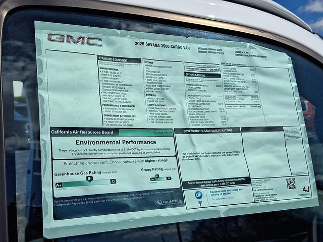 New 2025 GMC Savana 3500 w/ Driver Convenience Package RWD image 21
