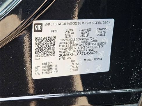 New 2026 Chevrolet Equinox LT w/ Safety and Technology Package FWD image 17