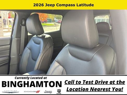 New 2026 Jeep Compass Latitude w/ Quick Order Package 29K image 15