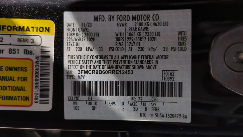 Used 2024 Ford Bronco Sport Big Bend AWD/4WD image 22