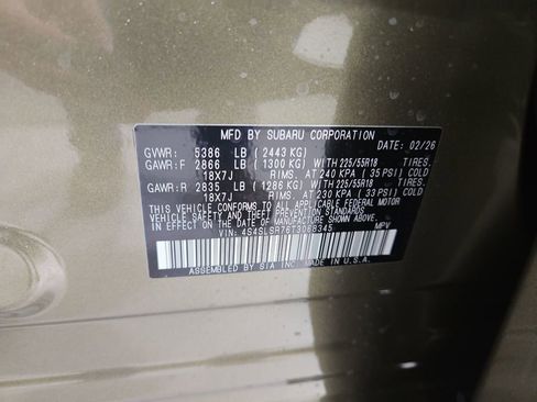 New 2026 Subaru Forester Limited AWD/4WD image 28