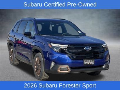 Certified 2026 Subaru Forester Sport