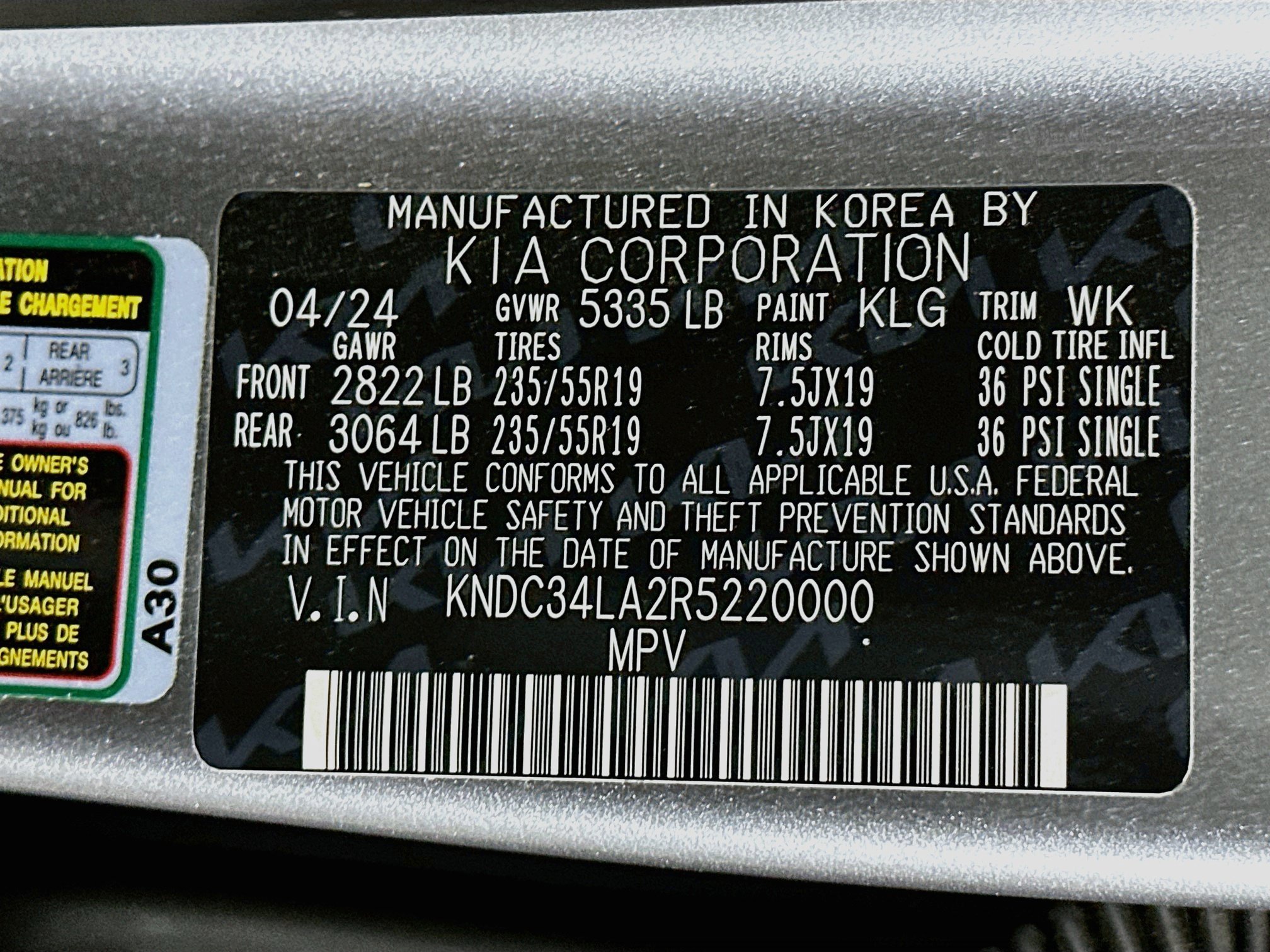 Used 2024 Kia EV6 Wind w/ Wind Technology Package RWD image 12