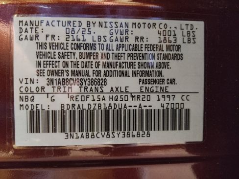 Used 2025 Nissan Sentra SV FWD image 33